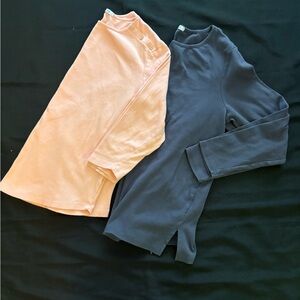 Avon Women's Tops 2pc Bundle Size Lg (12-14) Pink/Blue